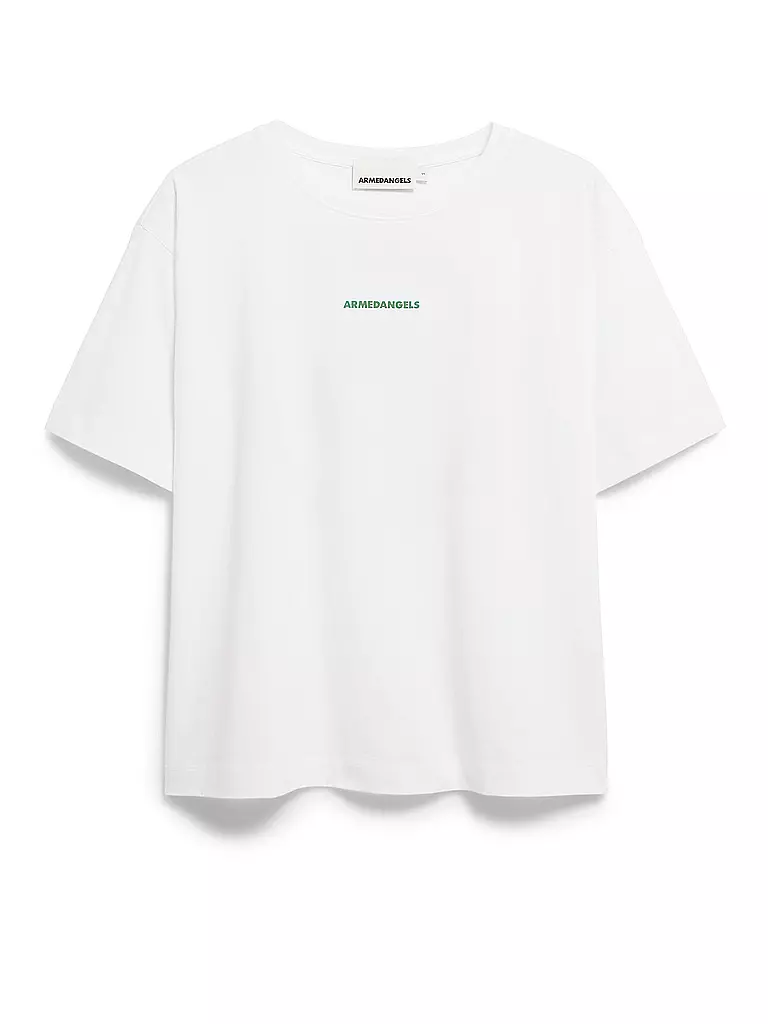 ARMEDANGELS | T-Shirt GIANNAA DIFFERENCE | Bianco
