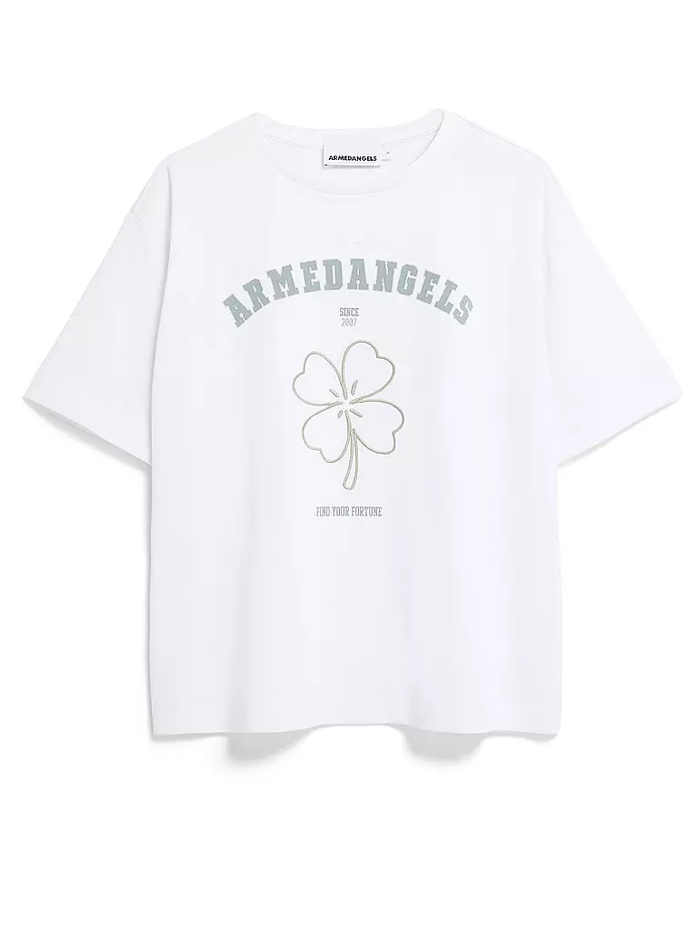 ARMEDANGELS | T-Shirt GIANNAA | Bianco