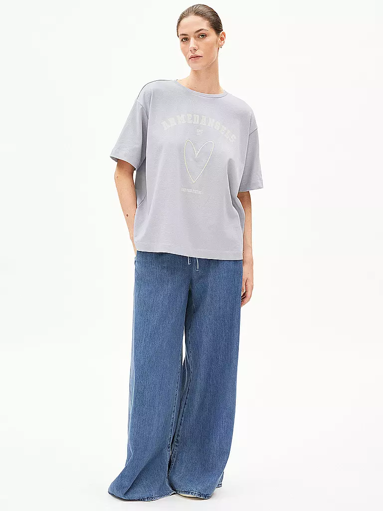 ARMEDANGELS | T-Shirt GIANNAA | Lilla