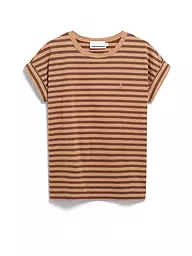 ARMEDANGELS | T-Shirt IDAARA | Marrone