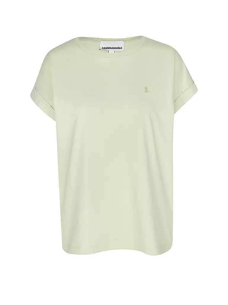 ARMEDANGELS | T-Shirt IDAARA | Verde chiaro