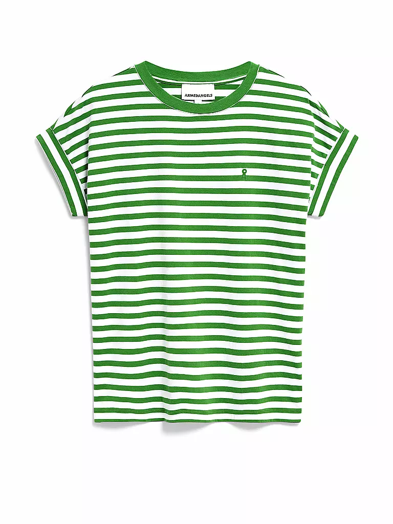 ARMEDANGELS | T-Shirt IDAARA | Verde