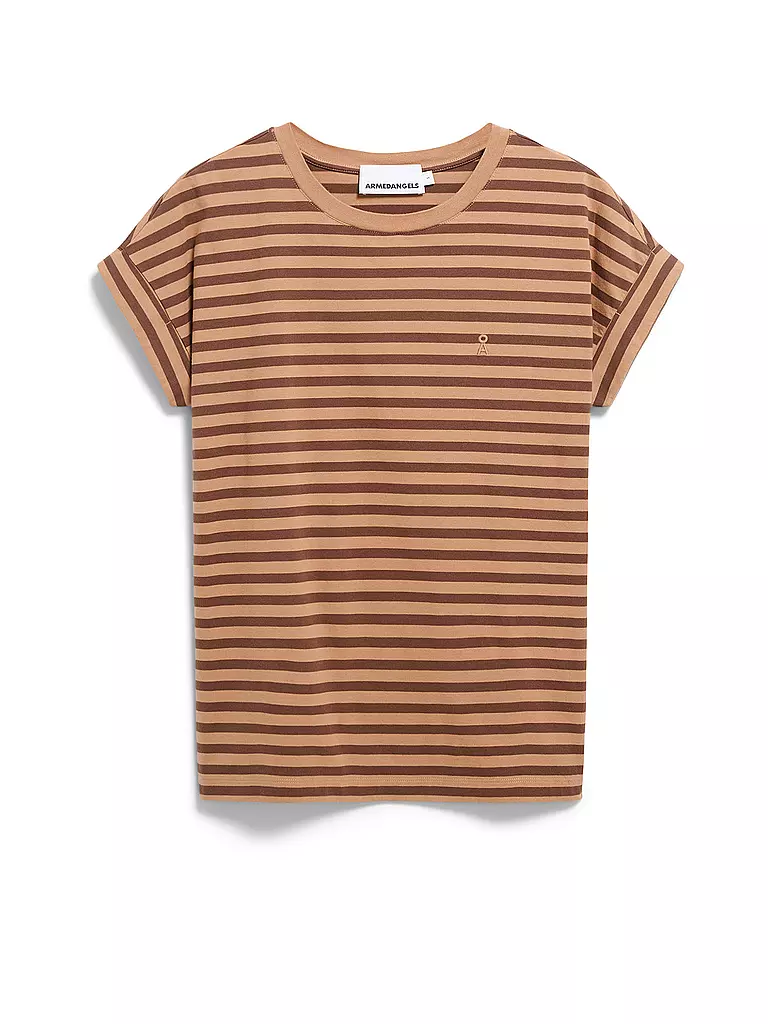 ARMEDANGELS | T-shirt IDAARA | Marrone