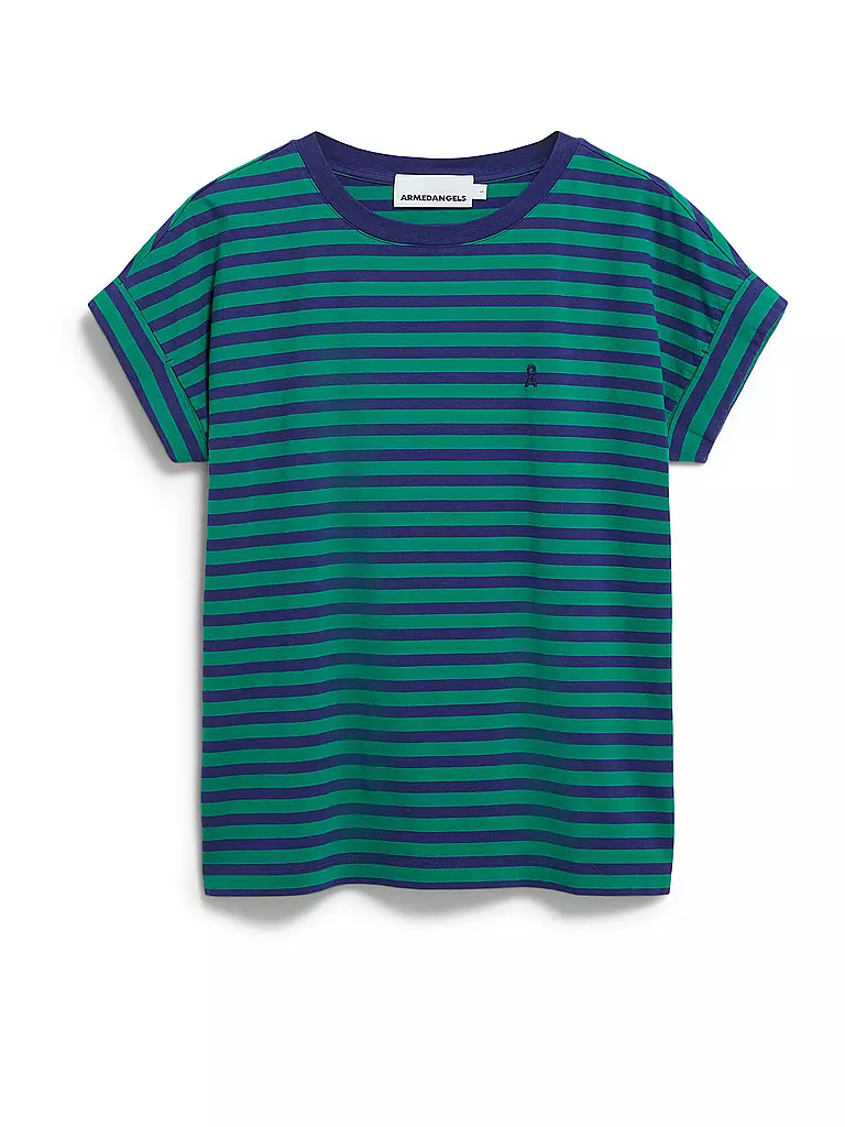 ARMEDANGELS | T-Shirt IDAARA | Verde