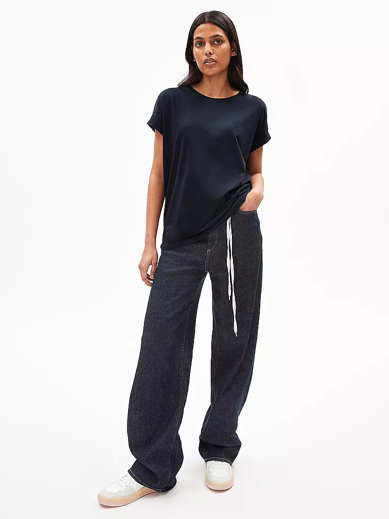 ARMEDANGELS | T-shirt IDAARA | Blu scuro
