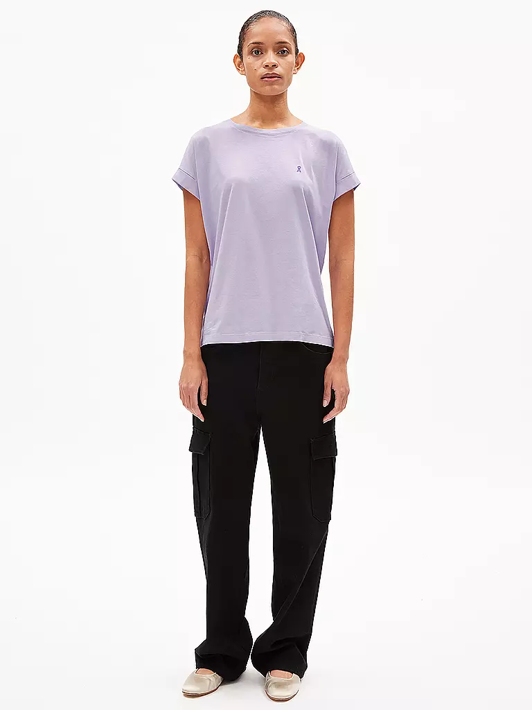 ARMEDANGELS | T-Shirt IDAARA | Lilla