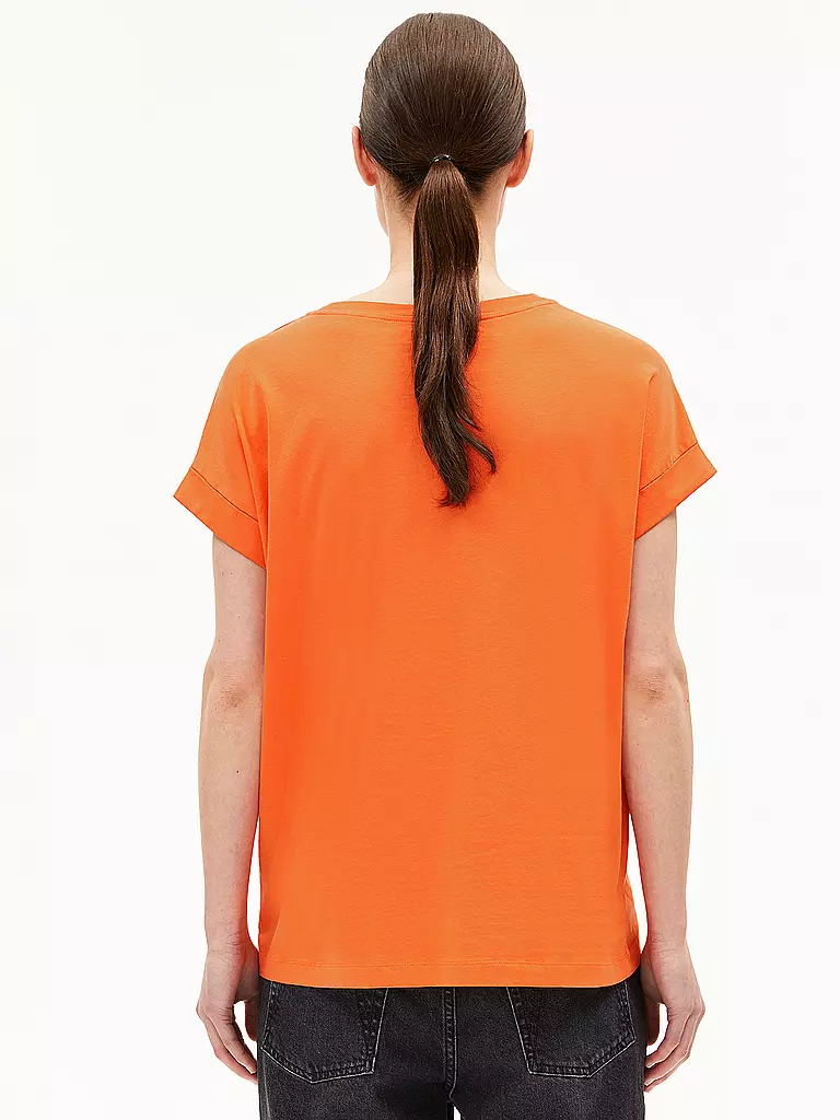 ARMEDANGELS | T-Shirt IDAARA | Arancione