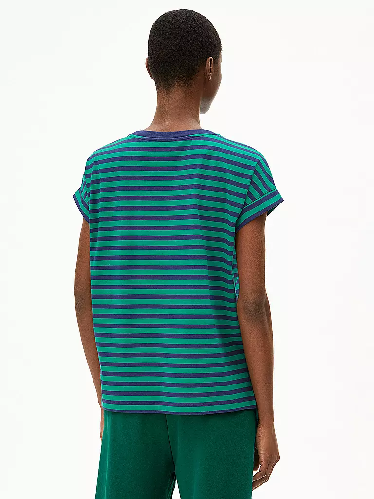 ARMEDANGELS | T-Shirt IDAARA | Verde