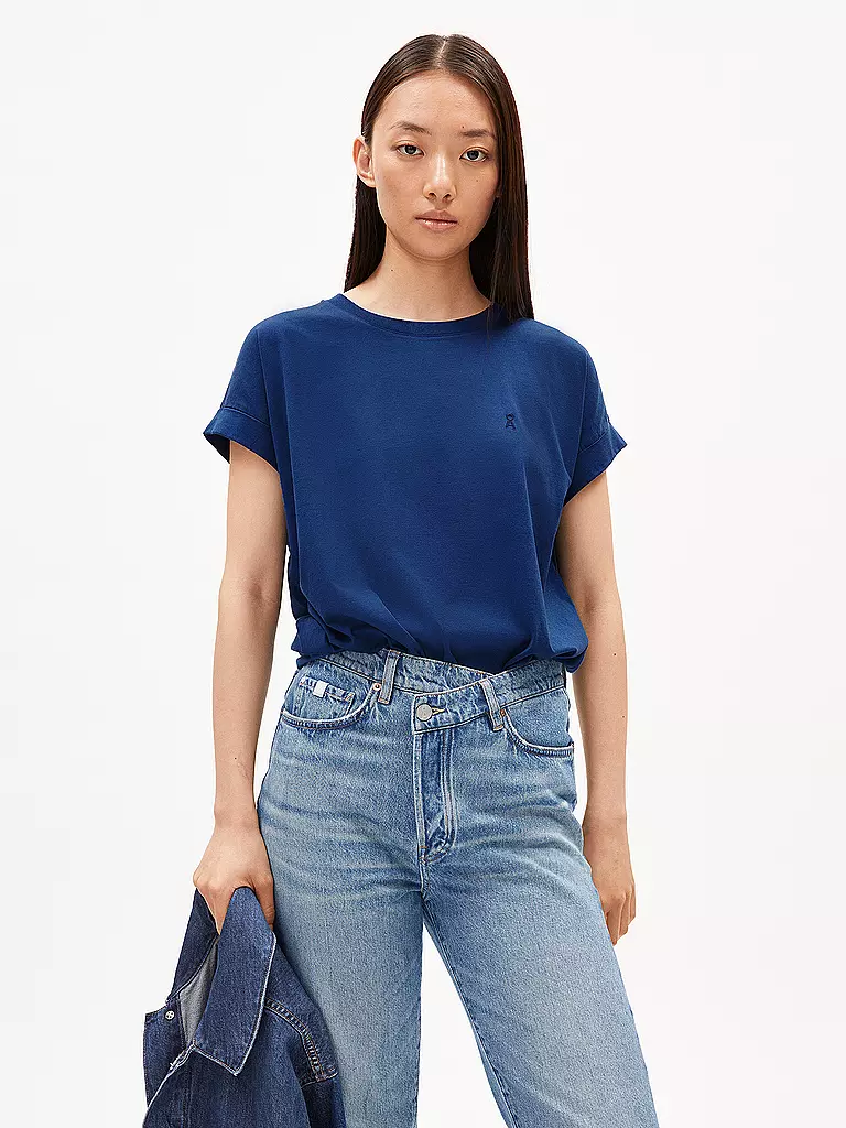 ARMEDANGELS | T-Shirt IDAARA | Blu