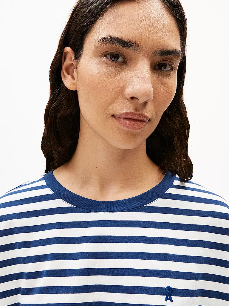 ARMEDANGELS | T-Shirt IDAARA | Blu
