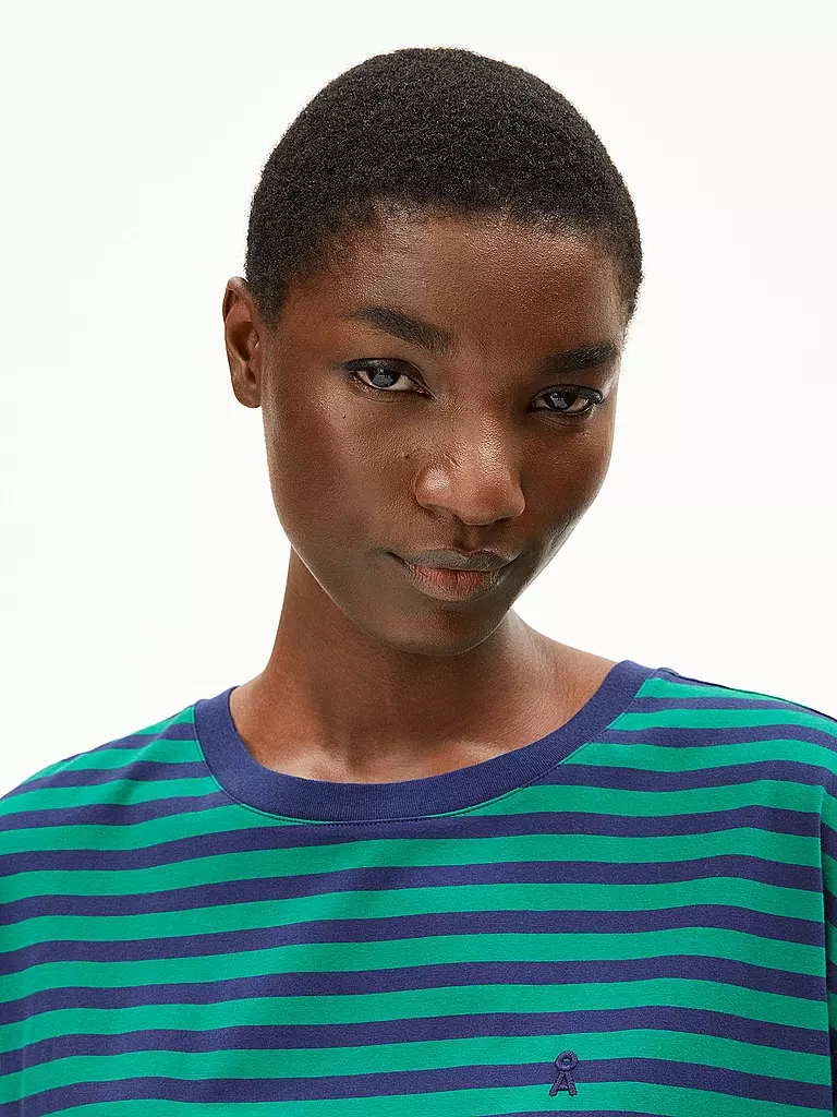 ARMEDANGELS | T-Shirt IDAARA | Verde