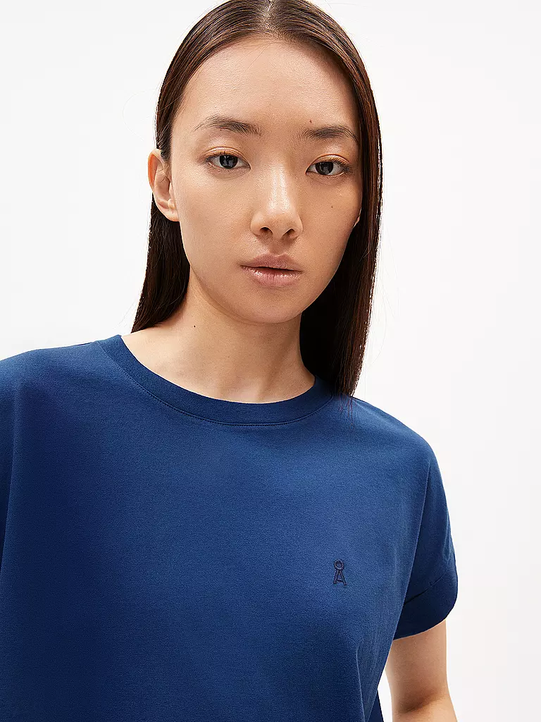 ARMEDANGELS | T-Shirt IDAARA | Blu