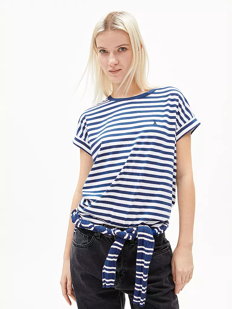 ARMEDANGELS | T-Shirt IDAARA | Bianco