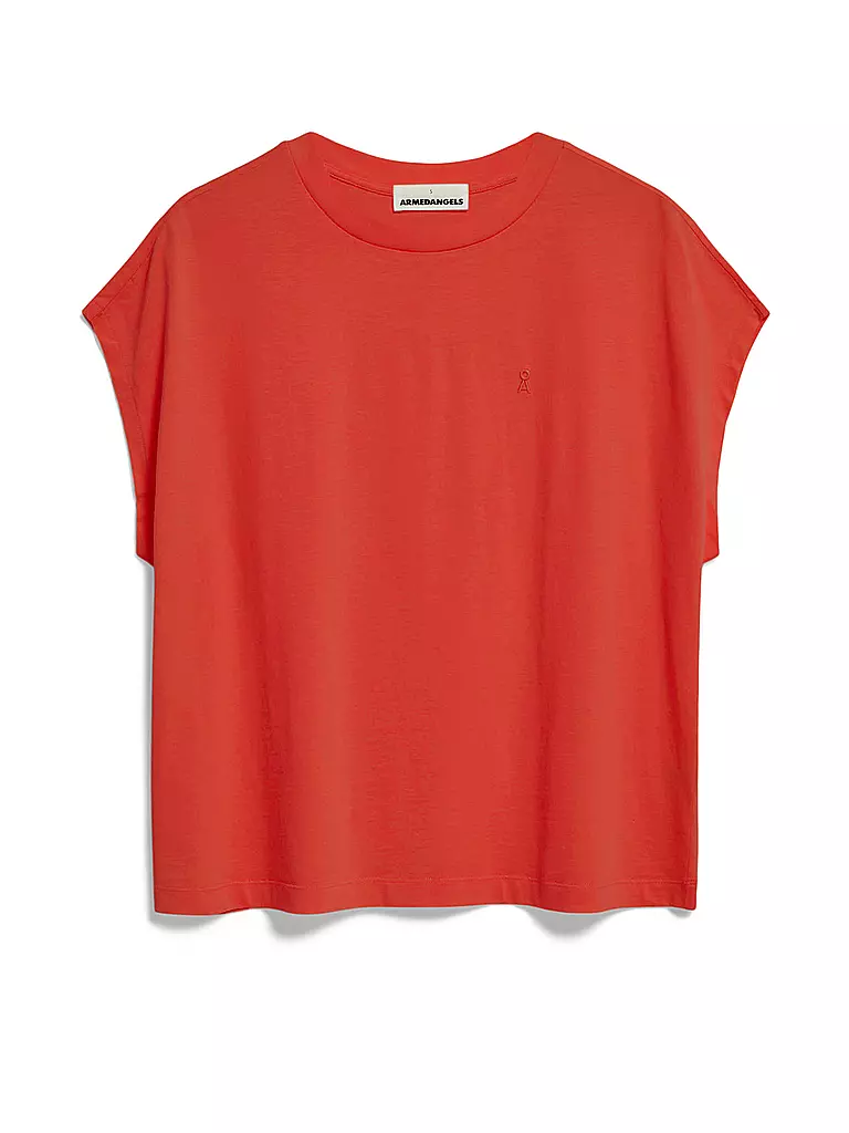 ARMEDANGELS | T-Shirt INAARA | Rosso