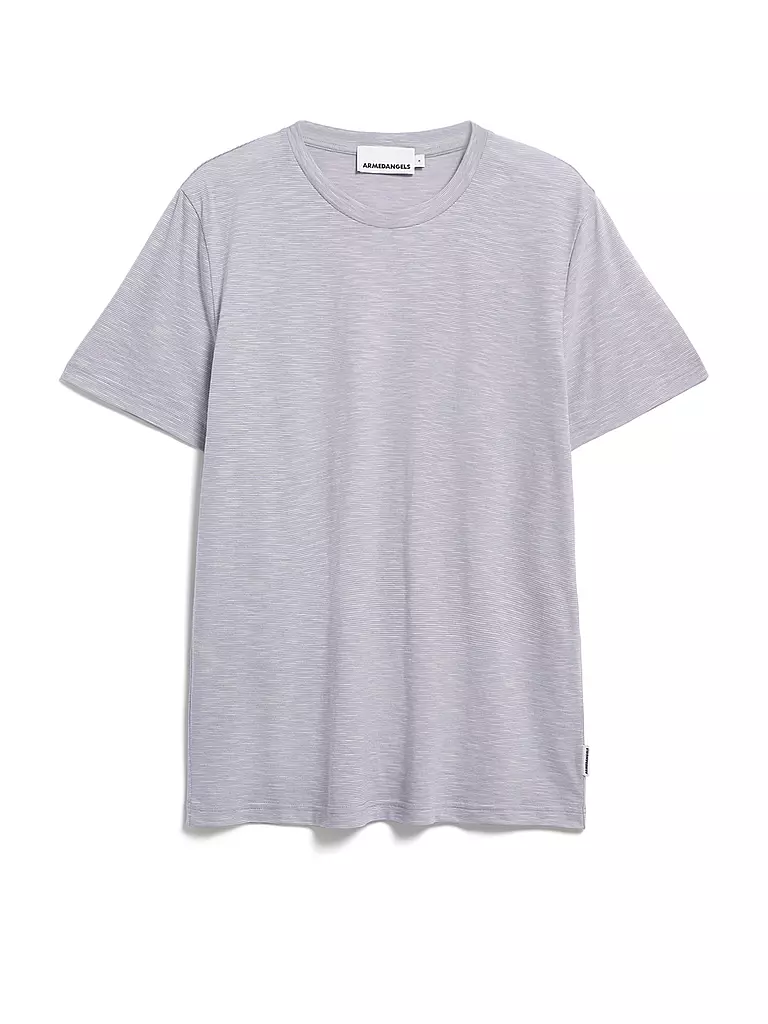 ARMEDANGELS | T-Shirt JAAMEL STRUCTURE | Lilla