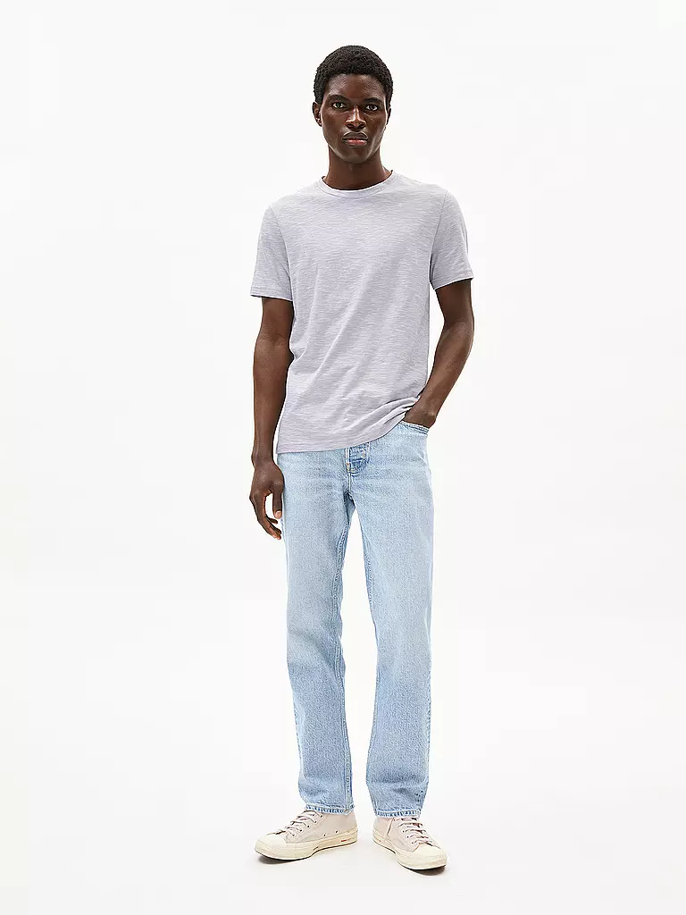 ARMEDANGELS | T-Shirt JAAMEL STRUCTURE | Lilla