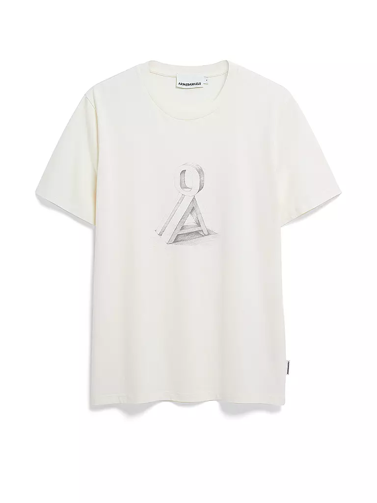ARMEDANGELS | T-Shirt JAAMES TAACTURE | Crema