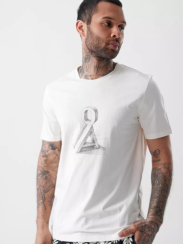 ARMEDANGELS | T-Shirt JAAMES TAACTURE | Crema