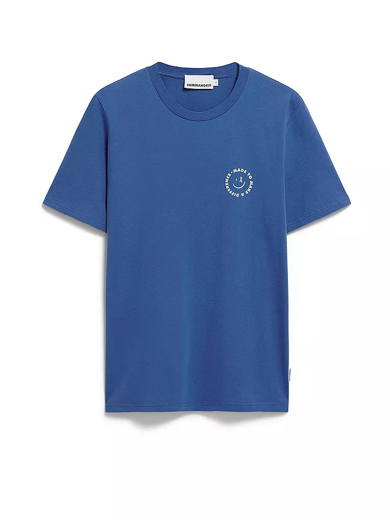 ARMEDANGELS | T-Shirt JAAMES | Blu