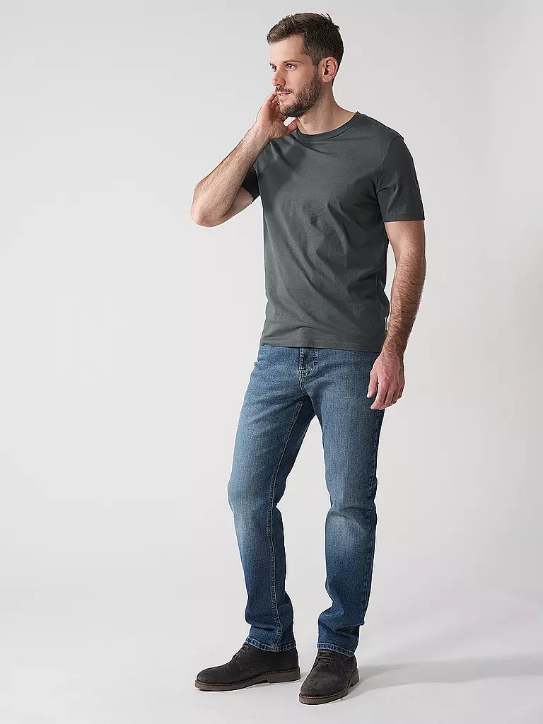ARMEDANGELS | T-Shirt JAAMES | Verde scuro