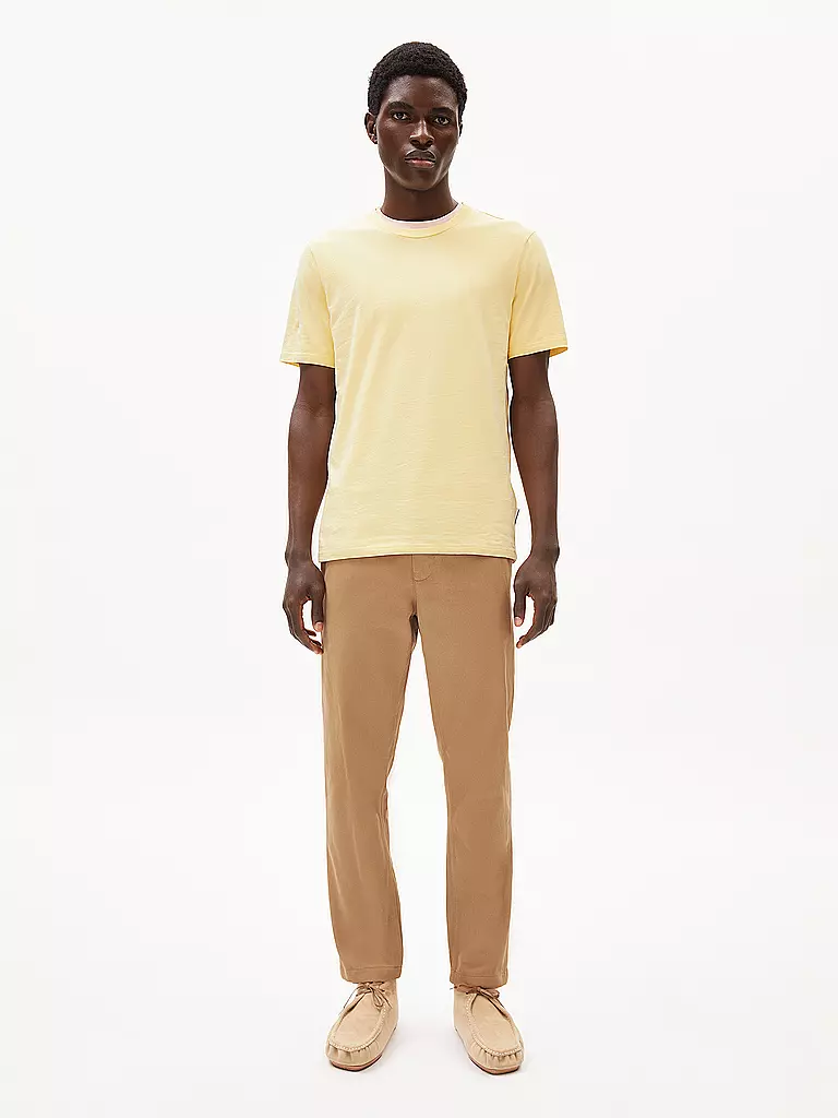 ARMEDANGELS | T-Shirt JAAMES | Giallo