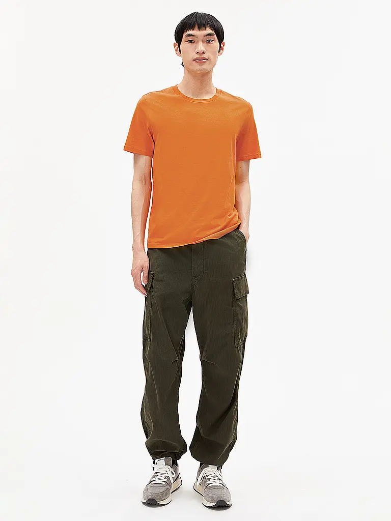 ARMEDANGELS | T-Shirt JAAMES | Arancione