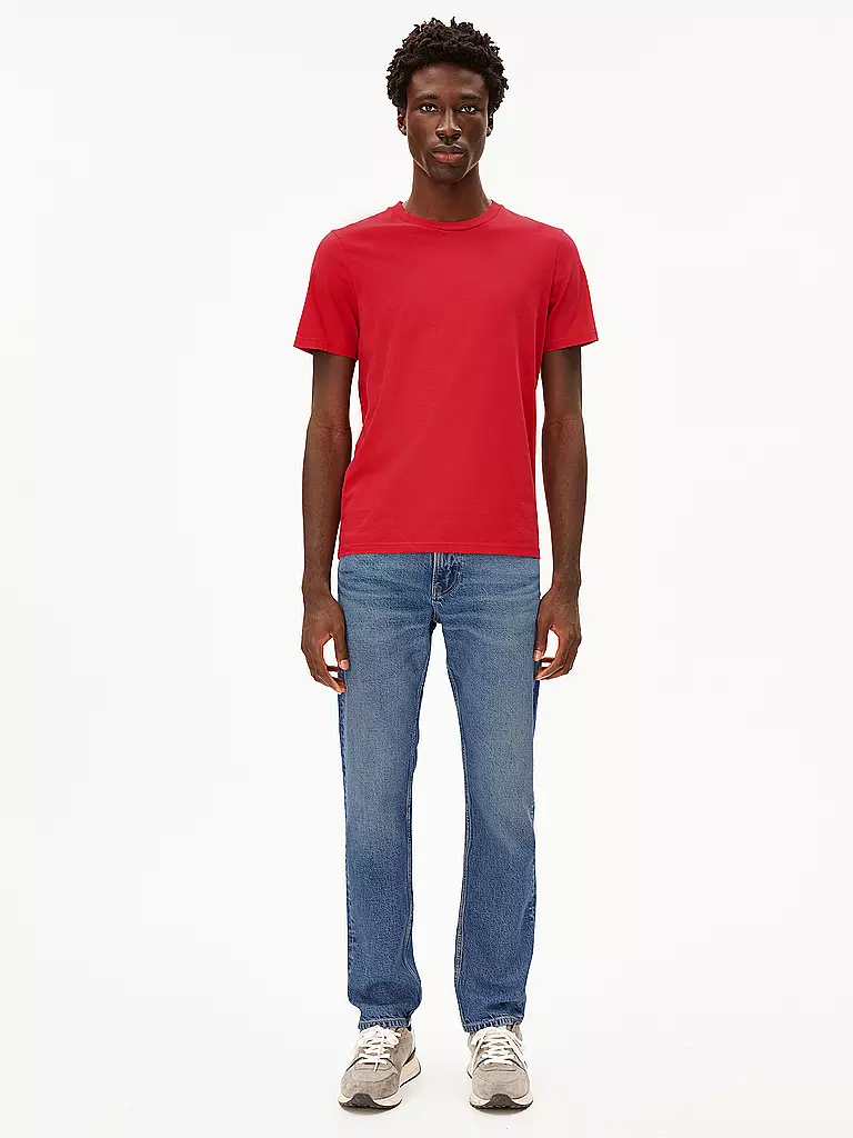 ARMEDANGELS | T-shirt JAAMES | Rosso