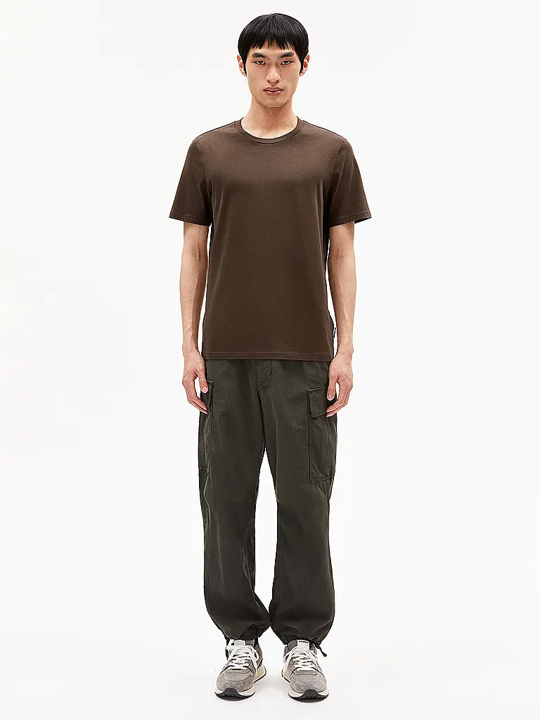 ARMEDANGELS | T-shirt JAAMES | Marrone