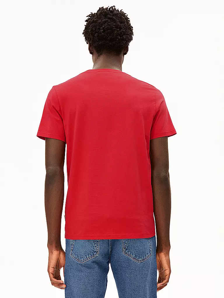 ARMEDANGELS | T-shirt JAAMES | Rosso