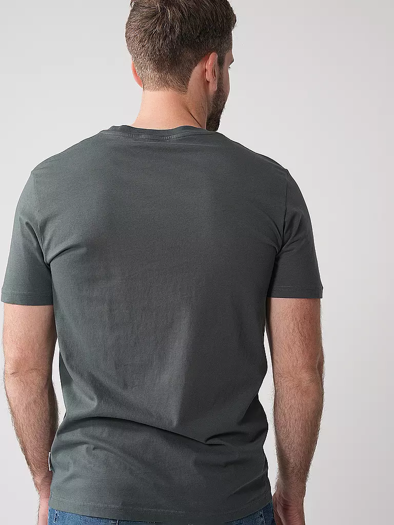 ARMEDANGELS | T-Shirt JAAMES | Verde scuro