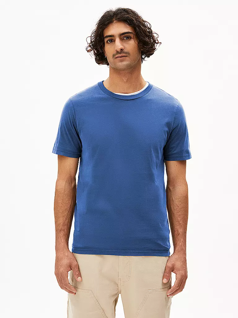 ARMEDANGELS | T-shirt JAAMES | Blu