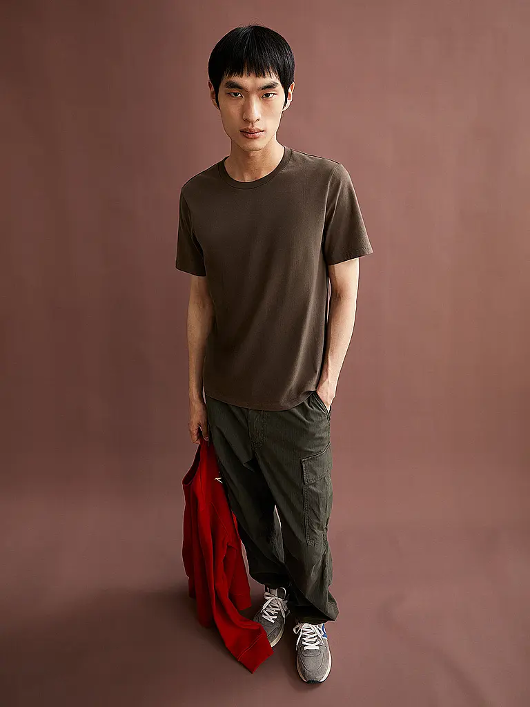 ARMEDANGELS | T-shirt JAAMES | Marrone