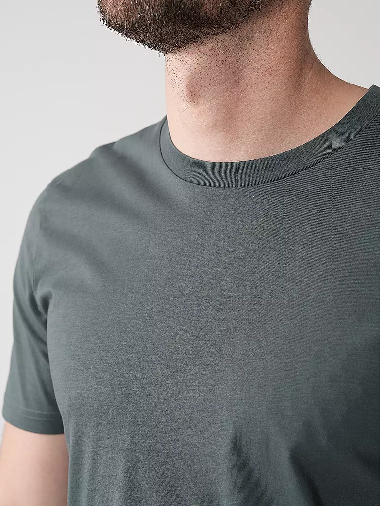 ARMEDANGELS | T-Shirt JAAMES | Verde scuro