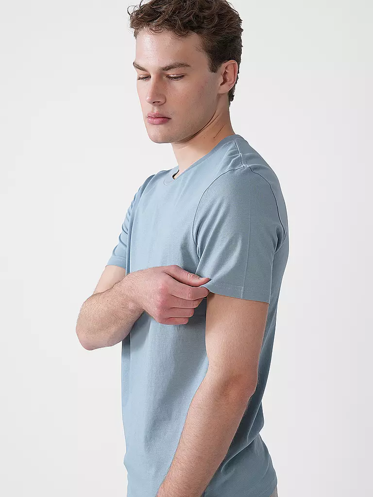 ARMEDANGELS | T-Shirt JAAMES | Blu