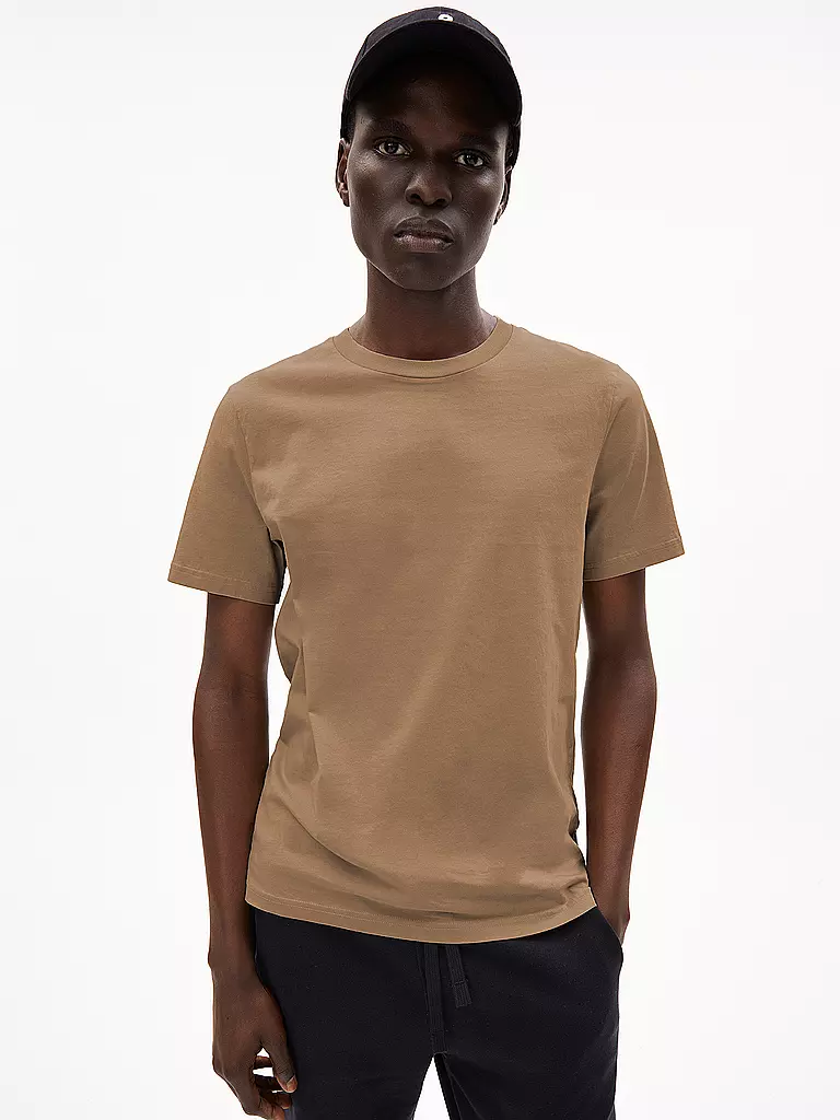 ARMEDANGELS | T-Shirt JAAMES | Cammello