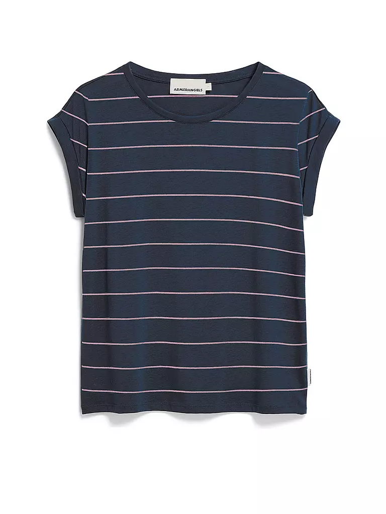 ARMEDANGELS | T-Shirt JILAANA | Blu scuro