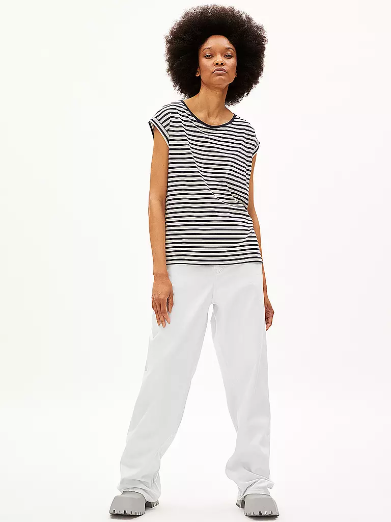 ARMEDANGELS | T-Shirt JILAANA | Blu scuro