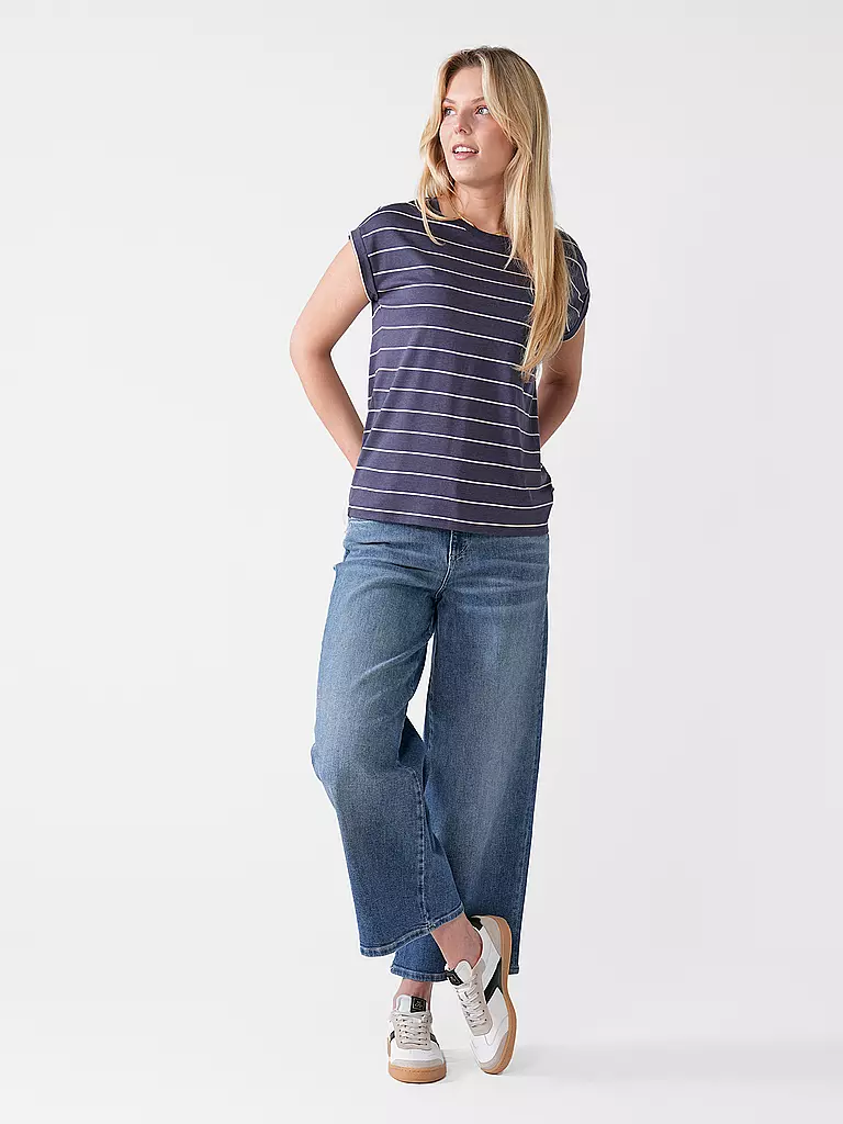 ARMEDANGELS | T-Shirt JILAANA | Blu scuro