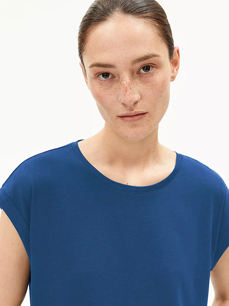 ARMEDANGELS | T-Shirt JILAANA | Blu