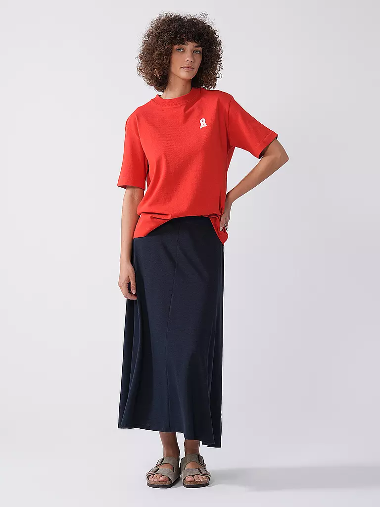 ARMEDANGELS | T-Shirt Loose Fit TARJAA | Rosso
