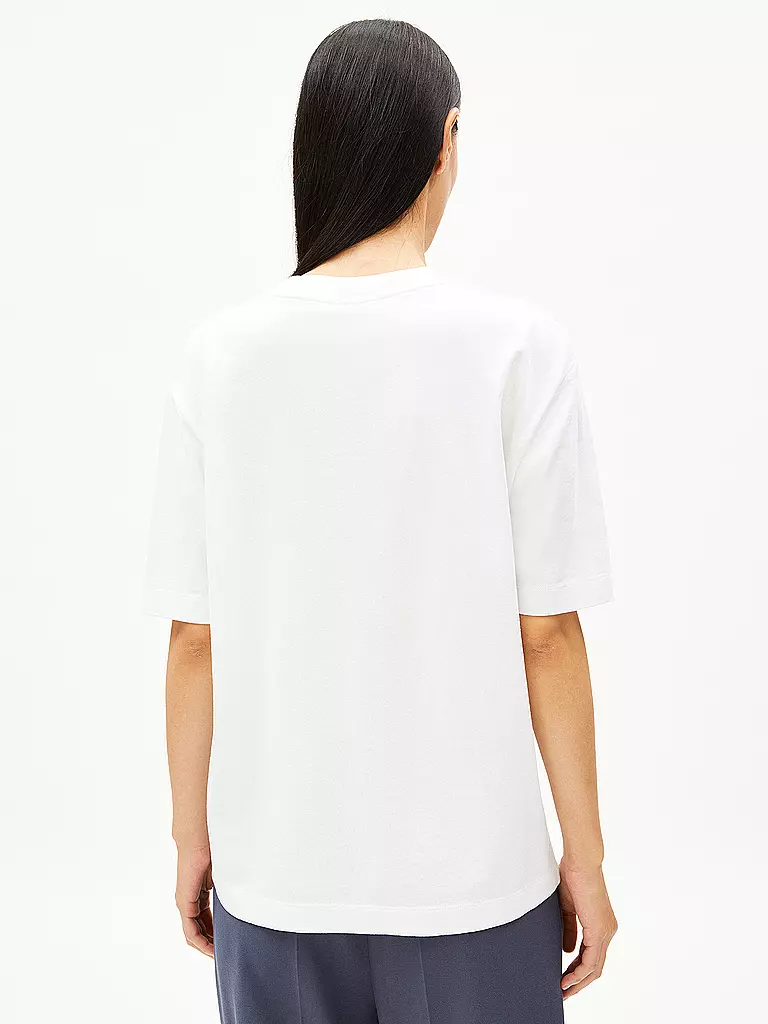 ARMEDANGELS | T-Shirt Loose Fit TARJAA | Bianco