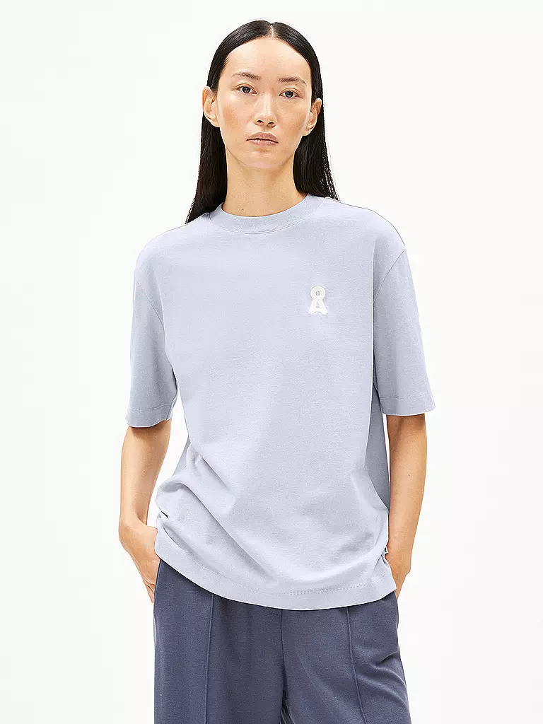 ARMEDANGELS | T-shirt Loose Fit TARJAA | Lilla