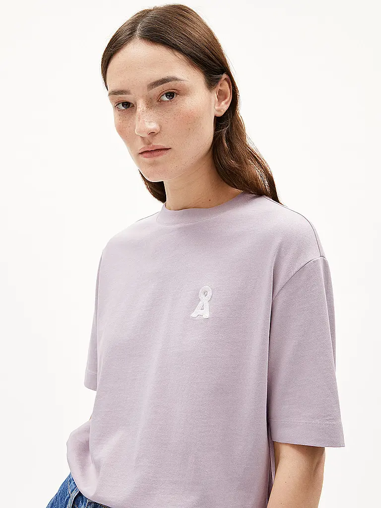 ARMEDANGELS | T-Shirt Loose Fit TARJAA | Rosa