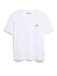 ARMEDANGELS | T-Shirt LUALAA FLOWER | Bianco