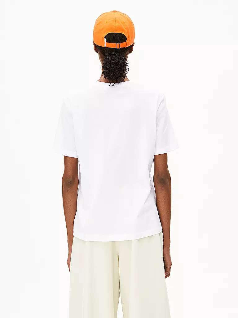 ARMEDANGELS | T-Shirt LUALAA FLOWER | Bianco