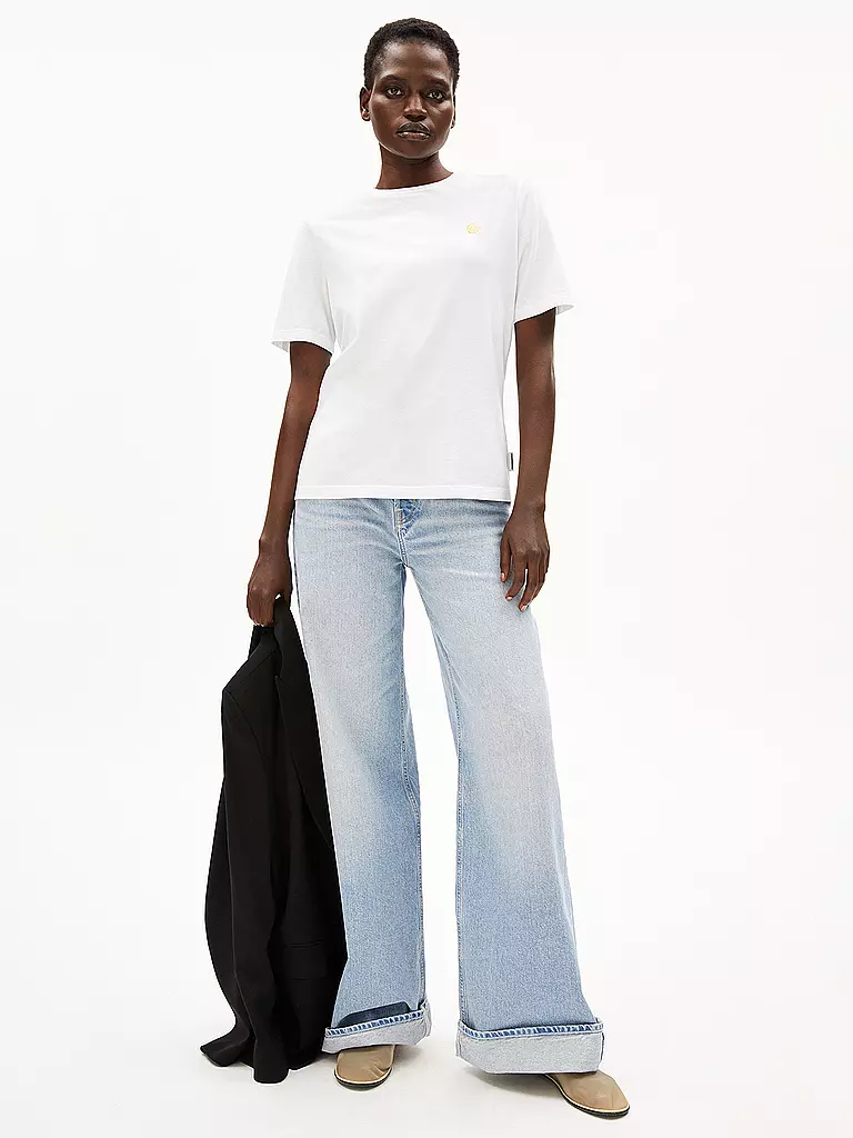 ARMEDANGELS | T-Shirt LUALAA | Bianco