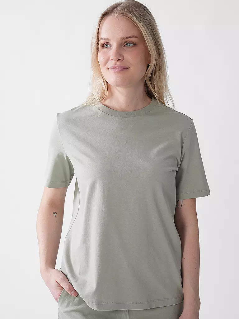 ARMEDANGELS | T-shirt LUALAA | Verde chiaro