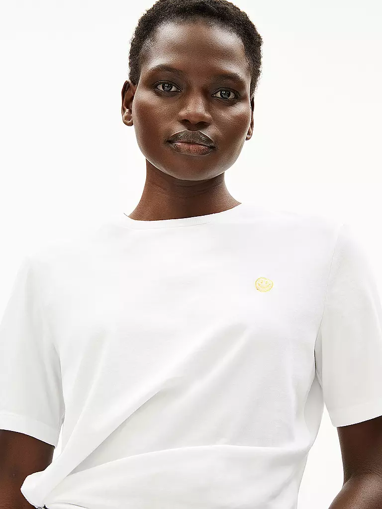 ARMEDANGELS | T-Shirt LUALAA | Bianco
