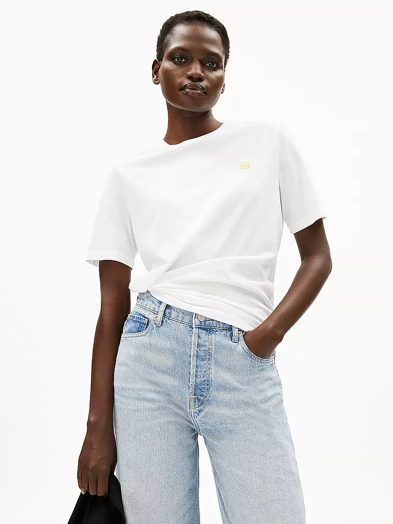 ARMEDANGELS | T-Shirt LUALAA | Bianco