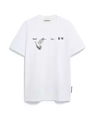 ARMEDANGELS | T-Shirt MAARKOS WIKIPEDIA | Bianco